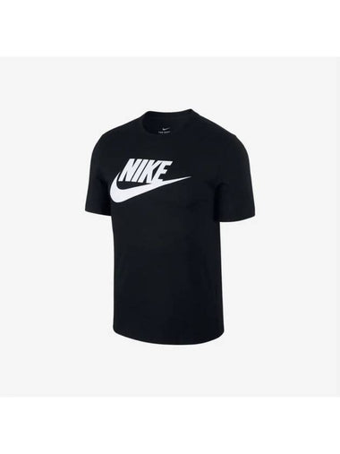 Nike NSW Icon Futura T Shirt Black US EU Luxray - ETC - BALAAN 1