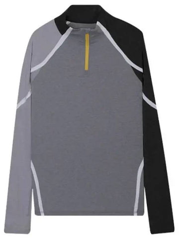 Color block zip golf long sleeve t shirt - G/FORE - BALAAN 1