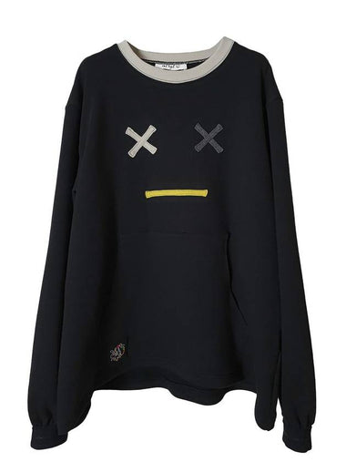 U Sweatshirt 007 Black USW00202 - AFLAF - BALAAN 1