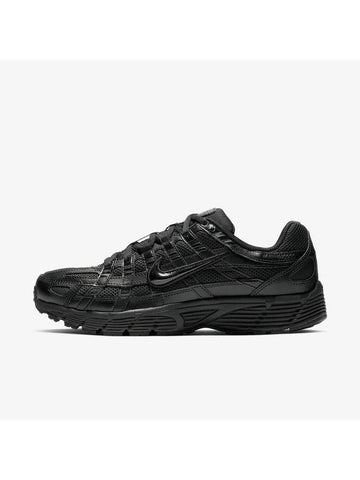 P6000 Low Top Sneakers Triple Black - NIKE - BALAAN 1