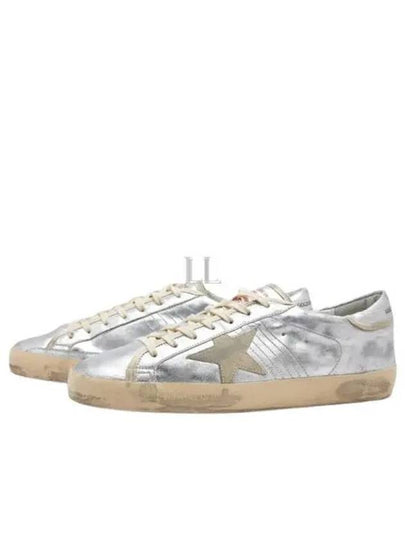 Superstar Classic Low Top Sneakers Silver - GOLDEN GOOSE - BALAAN 2