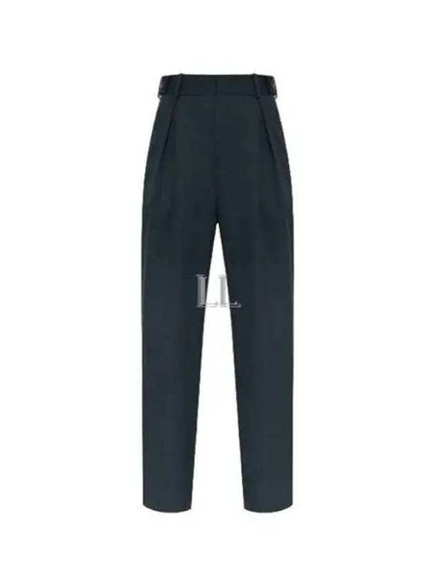 Wool Straight Pants Green - BOTTEGA VENETA - BALAAN 2