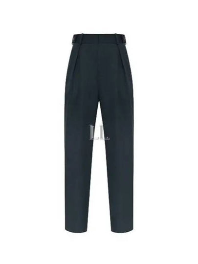 Wool Straight Pants Green - BOTTEGA VENETA - BALAAN 2