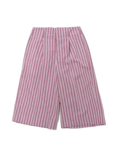 Large Pleated Shorts Pink - LEMAIRE - BALAAN 1