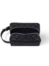 Trousse Toilette Locker Dopp Kit Monogram Eclipse Pouch Bag Black - LOUIS VUITTON - BALAAN 5