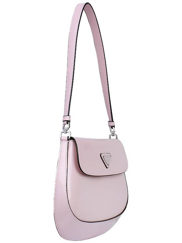 Cleo Brushed Flap Shoulder Bag Pink - PRADA - BALAAN 4