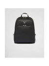 Saffiano Leather Backpack Black - PRADA - BALAAN 1