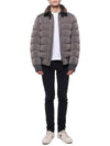 Viani Casual Fur Collar Down Jacket Grey - MOORER - BALAAN 4