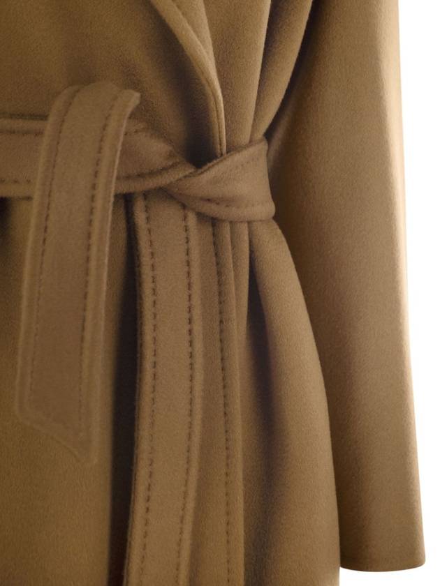 MELINDA - Cashmere midi coat with belt - MAX MARA - BALAAN 4