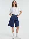 Bermude Jeans Shorts Deep Blue - MANAVIS7 - BALAAN 1