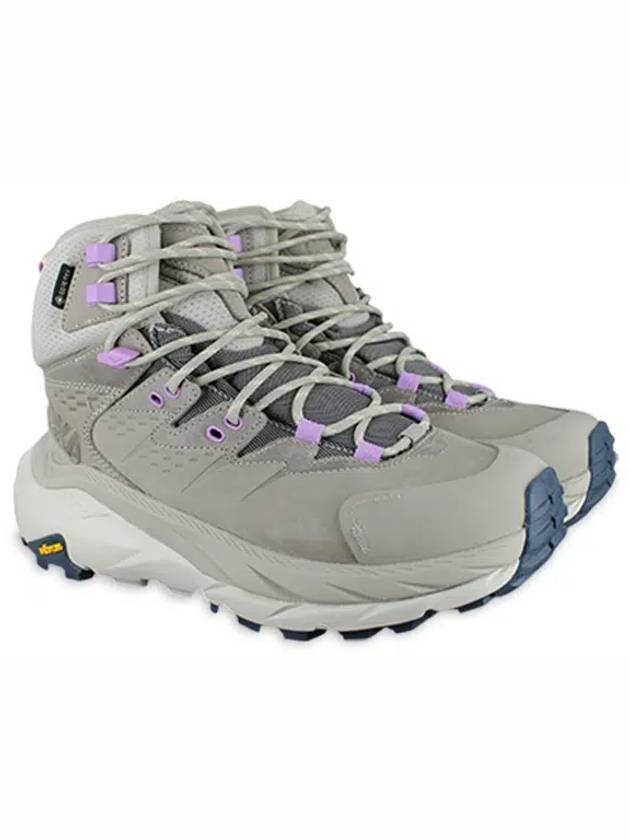 Kaha 2 GTX Waterproof High Top Sneakers Barley Celadon Tint - HOKA ONE ONE - BALAAN 1