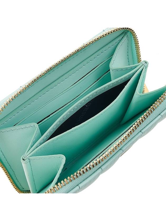 Lola Zip Card Wallet Mint - BURBERRY - BALAAN 10