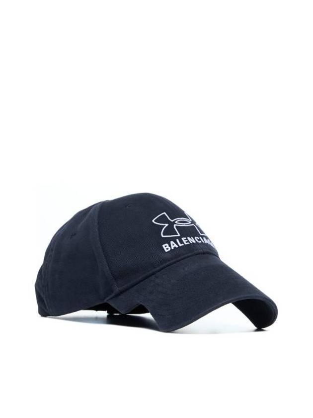 Embroidered Logo Ball Cap Black - BALENCIAGA - BALAAN 3