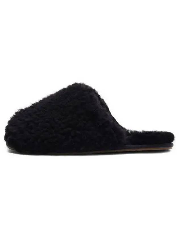 Maxi Curly Fur Slippers Black - UGG - BALAAN 2