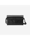 Horsebit 1955 Leather Mini Cross Bag Black - GUCCI - BALAAN 1