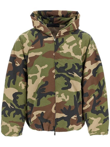 jacket with camouflage print - FEAR OF GOD ESSENTIALS - BALAAN 1