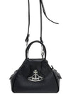 Mini Yasmin Tote Bag Black 5C010006W S000D N403 - VIVIENNE WESTWOOD - BALAAN 2