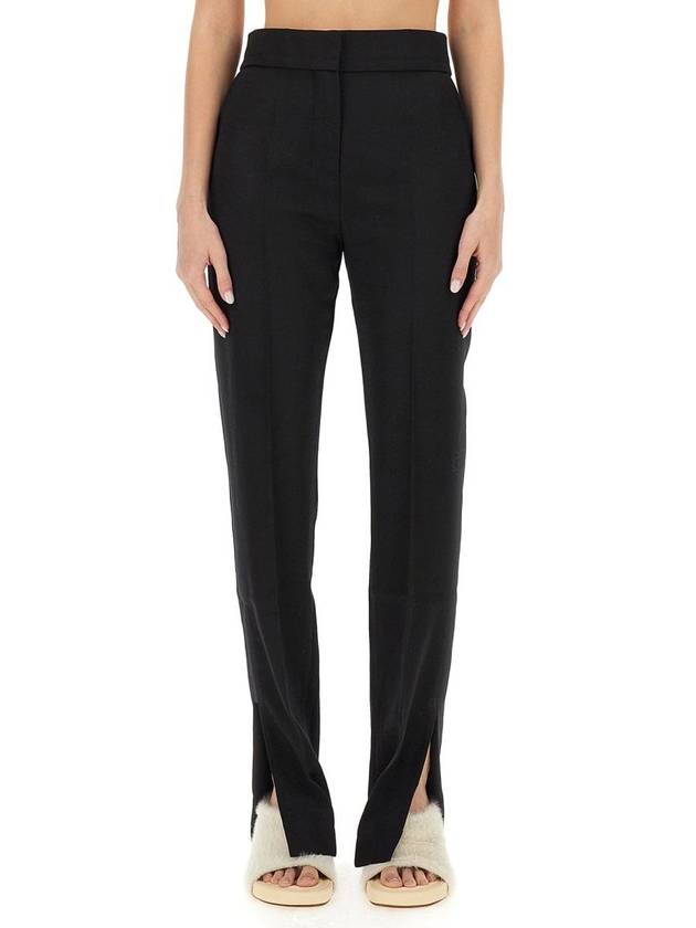 Le Pantalon Tibau Straight Pants Black - JACQUEMUS - BALAAN 2