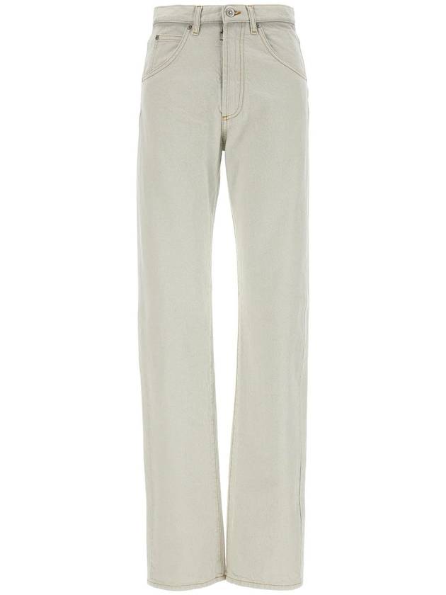 Denim Straight Pants S51LA0163 S30857961 WHITE - MAISON MARGIELA - BALAAN 2