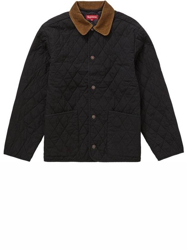 Quilted Paisley Jacket Black - SUPREME - BALAAN 2