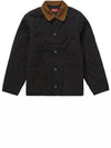 Quilted Paisley Jacket Black - SUPREME - BALAAN 1