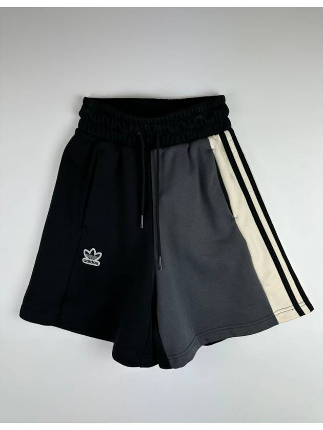 Patchwork Color Shorts Black - ADIDAS - BALAAN 7