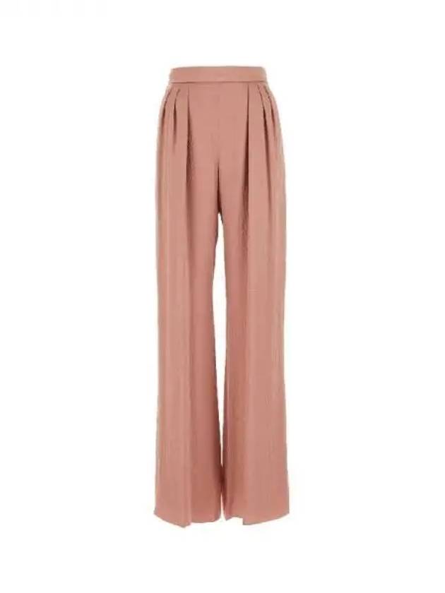 Max Mara UNCINO Silk Pintuck Pants 270261 - MAX MARA - BALAAN 1