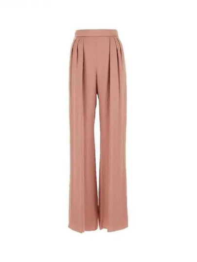 Max Mara UNCINO Silk Pintuck Pants 271786 - MAX MARA - BALAAN 1