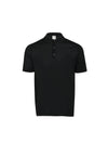 Knit Polo Shirt Black - SOLEW - BALAAN 2