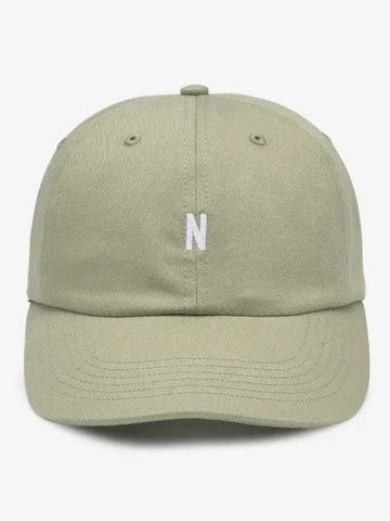 Twill Sports Ball Cap Sunwashed Green N8000018130 - NORSE PROJECTS - BALAAN 1