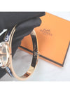 Mini Click Chaine Blue Stone Bracelet Rose Gold - HERMES - BALAAN 8