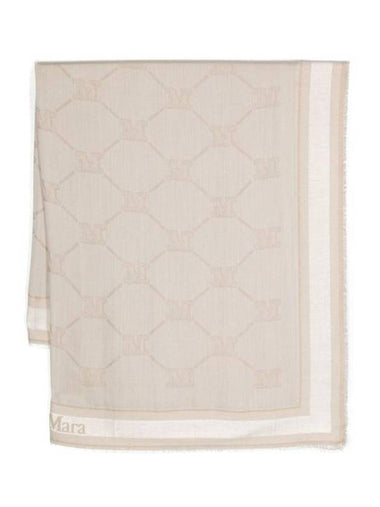 Silk Scarf Beige - MAX MARA - BALAAN 1