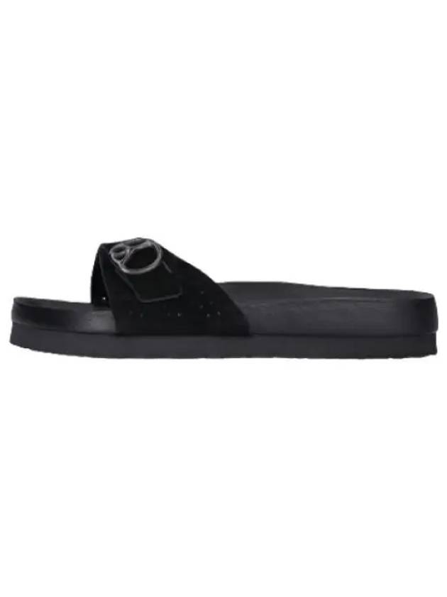 Suede single strap sandals black OT059BLACK - NEEDLES - BALAAN 1