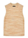 Shadow Project Knit Vest Beige - STONE ISLAND - BALAAN 2