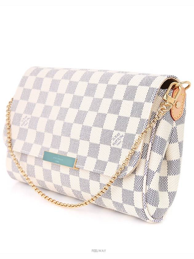 NEW Damier Favorite MM Chain Cross Bag N41275 Product - LOUIS VUITTON - BALAAN 3