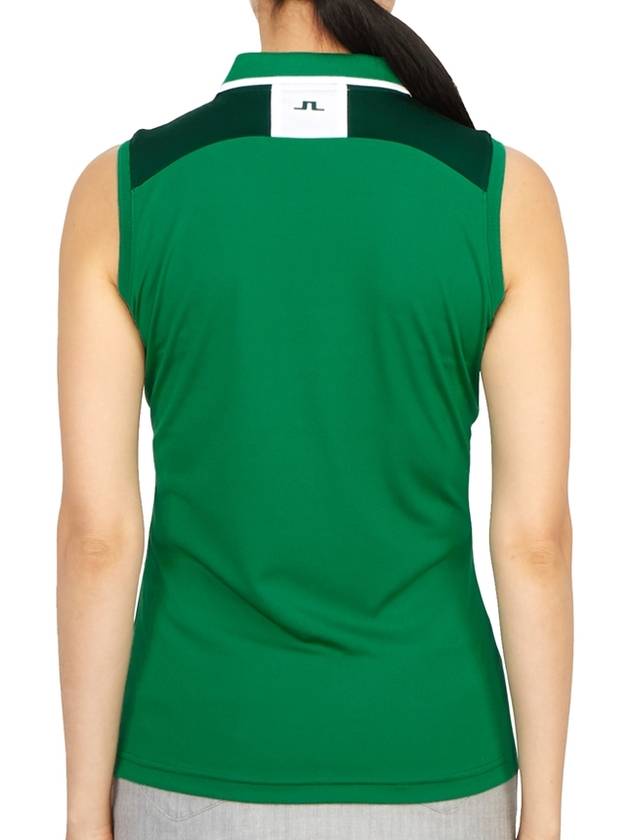 Golf wear women s collar sleeveless t shirt GWJT07878 M376 - J.LINDEBERG - BALAAN 5