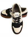 Match FF Logo Low Top Sneakers Black - FENDI - BALAAN 2