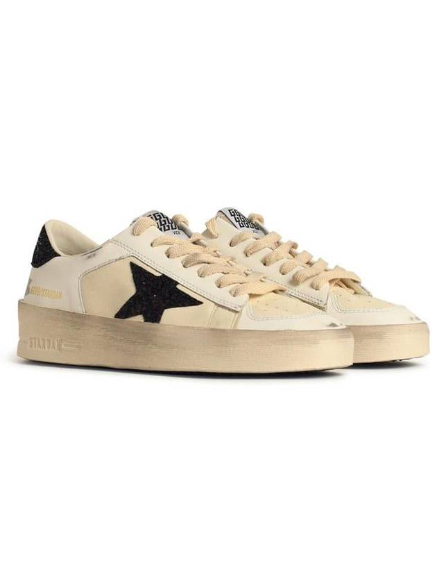 Golden Goose 'Stardan' White Leather Sneakers - GOLDEN GOOSE - BALAAN 2