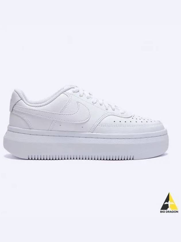 Women's Court Vision Alta Low Top Sneakers White - NIKE - BALAAN 2