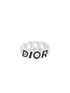 Italic Chain Link Ring Silver - DIOR - BALAAN 2