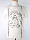 Ecru Union Short Sleeve T Shirt White M - DIOR - BALAAN 1