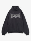 Paris logo print hooded sweatshirt - BALENCIAGA - BALAAN 2