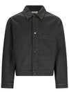 Boxy Trucker Jacket Brown - LEMAIRE - BALAAN 2