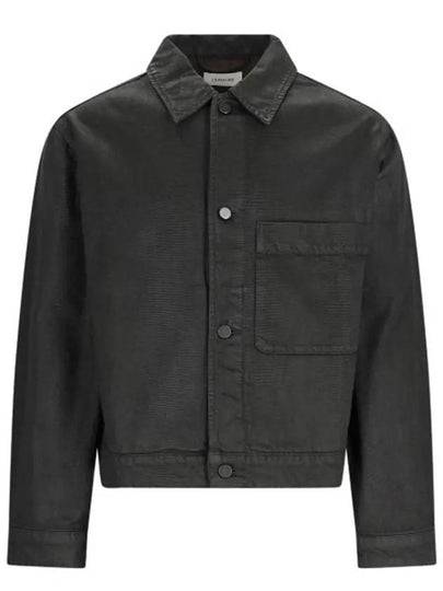 Boxy Trucker Jacket Brown - LEMAIRE - BALAAN 2