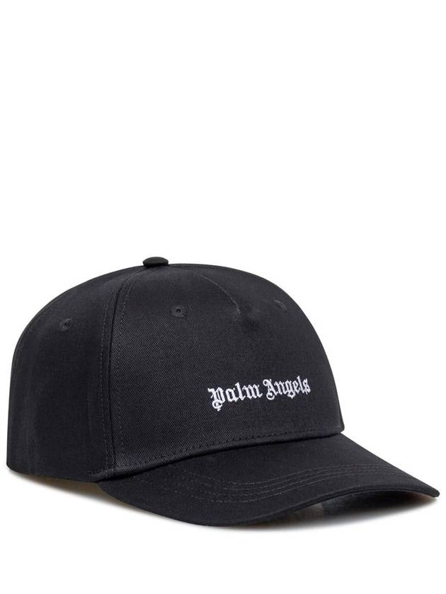 Classic Logo Ball Cap Black - PALM ANGELS - BALAAN 3