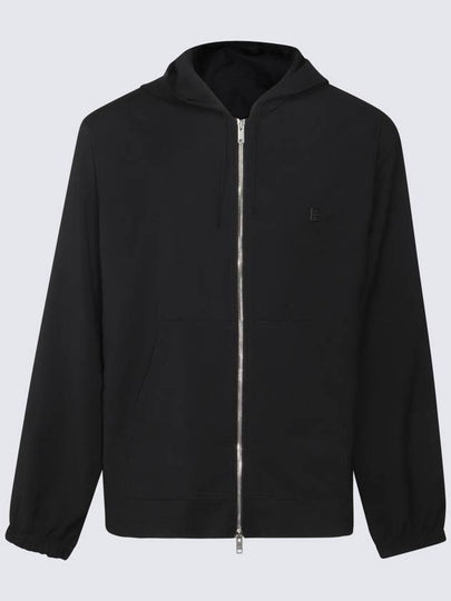 4G Detail Wool Zip-Up Hoodie Black - GIVENCHY - BALAAN 2