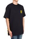 Back Logo Short Sleeve T-Shirt Black - CARHARTT WIP - BALAAN 5