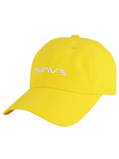 Golf tennis embroidered logo ball cap yellow - AVAVE - BALAAN 1