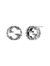 Interlocking G Earrings Silver YBD457109001 - GUCCI - BALAAN 1