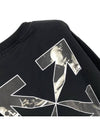 Caravaggio Arrow Sweatshirt Black - OFF WHITE - BALAAN 4